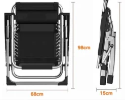 Brulo - Ligstoel Tuin - Ligstoelen - Strandstoel Opvouwbaar - Tuinstoel - Incl Tafel En Hoofdkussen -Tuinmeubelseries Winkel 1200x956 1