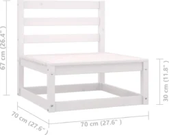 Decoways - 6-delige Loungeset Met Kussens Massief Grenenhout Wit 8 Decoways - 6-delige Loungeset Met Kussens Massief Grenenhout Wit -Tuinmeubelseries Winkel 1200x958 1