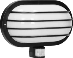 Buitenlamp Met Bewegingssensor LASO - Tuinverlichting 180° - Buitenverlichting Met IP44 - Wandlamp Buiten - Muurlamp 230 Volt Voor Max. 60 Watt - Zwart -Tuinmeubelseries Winkel 1200x958 3