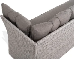 Beliani VITERBO - Loungeset Voor 8 - Grijs - PE Rotan -Tuinmeubelseries Winkel 1200x971 2