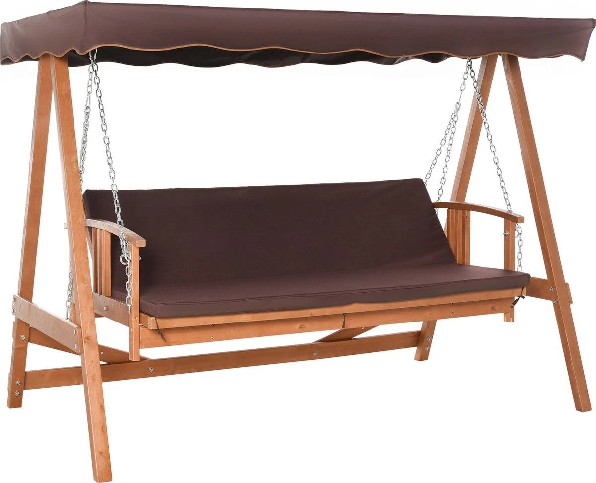 Outsunny Hollywoodschommel hout tuinschommel schommelbank ligfunctie 3 personen 84A-185 Outsunny Hollywoodschommel Hout Tuinschommel Schommelbank Ligfunctie 3 Personen 84A-185 -Tuinmeubelseries Winkel 1200x972 1