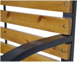 Dutcc 41142 - Tuinbank - Woodstock - 120 Cm – Zwart -Tuinmeubelseries Winkel 1200x972