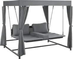 Schommelbank / Ligbank Kassandra - Donkergrijs -Tuinmeubelseries Winkel 1200x973 1