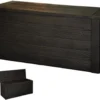 Relaxwonen Kussenbox - Waterdicht - Zwart - 120x46x58 Cm