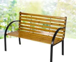 Dutcc 41142 - Tuinbank - Woodstock - 120 Cm – Zwart -Tuinmeubelseries Winkel 1200x978 4