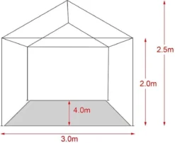 MaxxGarden Partytent - Paviljoen - 3x4m - Incl. Zijwanden - Waterdicht - Wit 4 MaxxGarden Partytent - Paviljoen - 3x4m - Incl. Zijwanden - Waterdicht - Wit -Tuinmeubelseries Winkel 1200x979 1