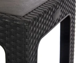 Rotan Bijzettafeltje/plantenverhoger Antraciet Grijs 47 X 47 X 42 Cm Voor Binnen/buiten 2 Rotan Bijzettafeltje/plantenverhoger Antraciet Grijs 47 X 47 X 42 Cm Voor Binnen/buiten -Tuinmeubelseries Winkel 1200x988