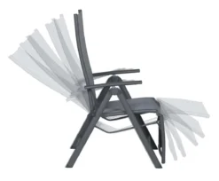 Garden Impressions - Sol Verstelbare Tuinstoel - Aluminium - Zwart -Tuinmeubelseries Winkel 1200x990 1