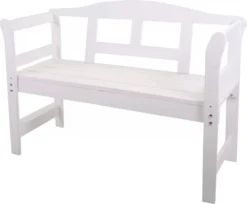 SenS-Line Friesen Tuinbank - Hout - Wit -Tuinmeubelseries Winkel 1200x992