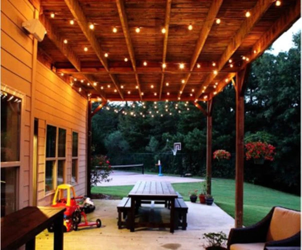 Waterproof Lichtslinger – Voor Binnen en Buiten – 7,6 Meter Lang Waterproof Lichtslinger – Voor Binnen En Buiten – 7,6 Meter Lang -Tuinmeubelseries Winkel 1200x993 4