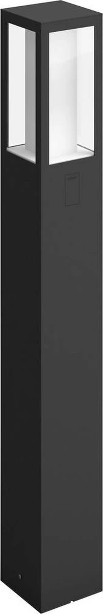 Philips Hue Impress sokkellamp - wit en gekleurd licht - zwart - hoog Philips Hue Impress Sokkellamp - Wit En Gekleurd Licht - Zwart - Hoog -Tuinmeubelseries Winkel