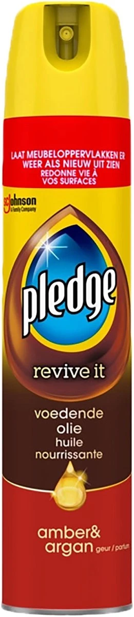 3x Pledge revive it meubelolie spuitbus - Amber & Argan - Voedende olie - 3 x 250ml 3x Pledge Revive It Meubelolie Spuitbus - Amber & Argan - Voedende Olie - 3 X 250ml -Tuinmeubelseries Winkel