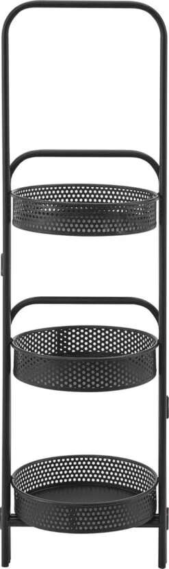 Plantenstandaard Vrasene Metaal 75x68x20 Cm Zwart 4 Plantenstandaard Vrasene Metaal 75x68x20 Cm Zwart -Tuinmeubelseries Winkel 357x1200