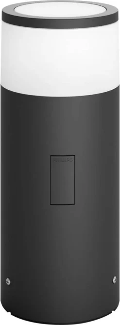 Philips Hue Calla Sokkellamp - Wit En Gekleurd Licht - Zwart - Laag - Laagspanning - Uitbreiding -Tuinmeubelseries Winkel 445x1200 1
