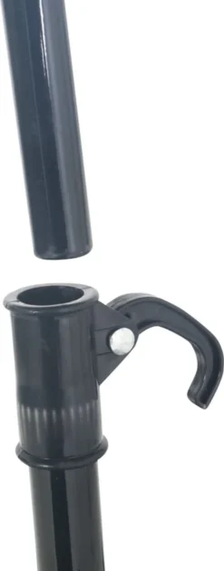 Prolenta Premium - Loungebed Met Parasol Poly Rattan Grijs -Tuinmeubelseries Winkel 471x1200