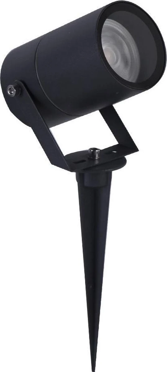 3x HOFTRONIC Spikey - Tuinspot voor buiten - LED - Zwart - 2700K Warm wit - Waterdicht - 5 Watt - 400 Lumen - 230V - Verwisselbare GU10 lamp - Prikspot met grondspies - Richtbaar - Aluminium - Voor het uitlichten van planten/struiken en bomen 3x HOFTRONIC Spikey - Tuinspot Voor Buiten - LED - Zwart - 2700K Warm Wit - Waterdicht - 5 Watt - 400 Lumen - 230V - Verwisselbare GU10 Lamp - Prikspot Met Grondspies - Richtbaar - Aluminium - Voor Het Uitlichten Van Planten/struiken En Bomen -Tuinmeubelseries Winkel