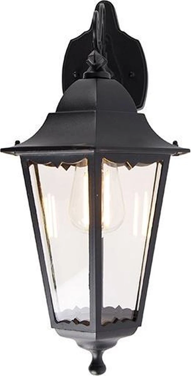 QAZQA new_orleans - Klassieke Wandlamp voor buiten - 1 lichts - D 26.8 cm - Zwart - Buitenverlichting QAZQA New_orleans - Klassieke Wandlamp Voor Buiten - 1 Lichts - D 26.8 Cm - Zwart - Buitenverlichting -Tuinmeubelseries Winkel 611x1200 1