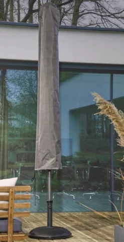 Weersbestendige Parasolhoes - Rond & Vierkant - Max. 3 X 3 M - Grijs / Antraciet - Stokparasol 6 Weersbestendige Parasolhoes - Rond & Vierkant - Max. 3 X 3 M - Grijs / Antraciet - Stokparasol -Tuinmeubelseries Winkel 616x1200