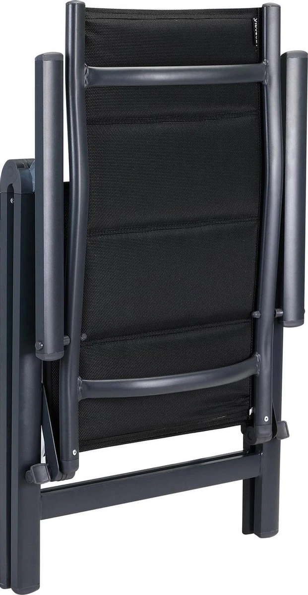Casaria Tuinstoel Aluminium - 2 stuks Inklapbaar - Antraciet Casaria Tuinstoel Aluminium - 2 Stuks Inklapbaar - Antraciet -Tuinmeubelseries Winkel