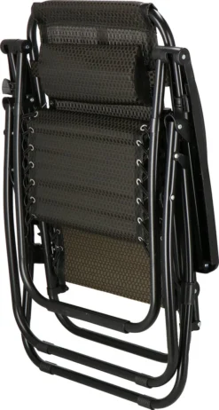 Springos Tuinstoel | Ligstoel | Opvouwbaar | Verstelbaar | Ergonomische Hoofdsteun | Bruin / Zwart -Tuinmeubelseries Winkel 641x1200 1