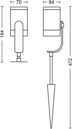 Philips Hue Lily Tuinspot Starterspakket - Prikspot White And Color Ambiance - Prikspots Voor Buiten - Tuinverlichting - 2 Spots - Zwart -Tuinmeubelseries Winkel 673x1200