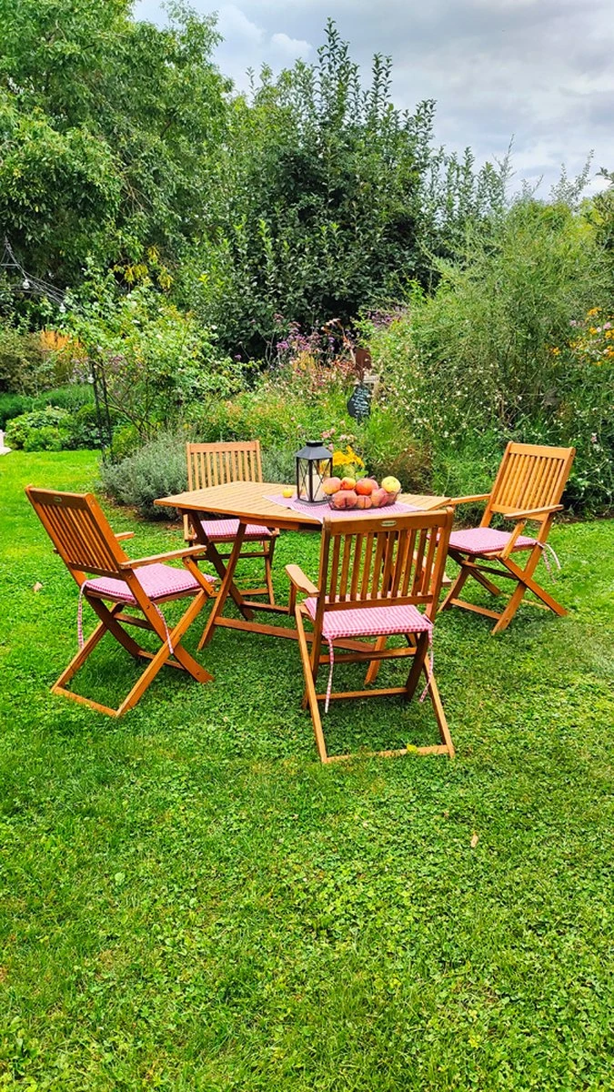 Luxe tuinset 'Sydney' - 5-delig - Acaciahout - FSC gecertificeerd Merkloos Luxe Tuinset 'Sydney' - 5-delig - Acaciahout - FSC Gecertificeerd -Tuinmeubelseries Winkel