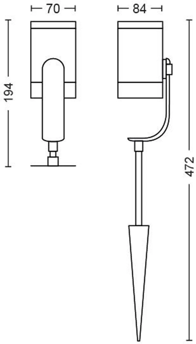 Philips Hue Lily tuinspot - wit en gekleurd licht - 1-spot - zwart - laagspanning - basis Philips Hue Lily Tuinspot - Wit En Gekleurd Licht - 1-spot - Zwart - Laagspanning - Basis -Tuinmeubelseries Winkel 682x1200 1