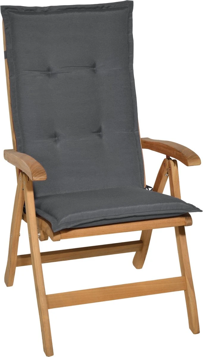 Beautissu Loft HL – Set van 4 Tuinkussens hoge Rug 120x50x6 cm Kussen Grafiet Grijs Tuinstoelkussens Zitkussen Tuinstoel Beautissu Loft HL – Set Van 4 Tuinkussens Hoge Rug 120x50x6 Cm Kussen Grafiet Grijs Tuinstoelkussens Zitkussen Tuinstoel -Tuinmeubelseries Winkel