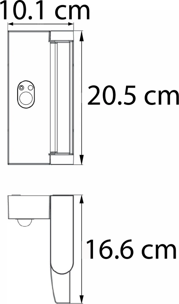 Verstelbare wandlamp Berlin met sensor - zwart | Ideale tuinlampen voor aan de muur, wand of schutting Verstelbare Wandlamp Berlin Met Sensor - Zwart | Ideale Tuinlampen Voor Aan De Muur, Wand Of Schutting -Tuinmeubelseries Winkel