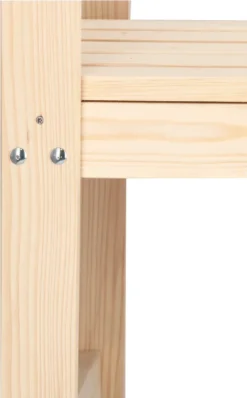 Merkloos Springos Tuinbank | Tuinbankje | Zitbank Buiten | Naaldhout | 119 X 78 X 45 Cm | Licht -Tuinmeubelseries Winkel 744x1200