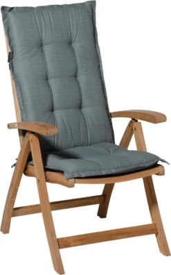 Madison Tuinkussen Hoog Basic 123x50 Cm - Grijs -Tuinmeubelseries Winkel 748x1200 2