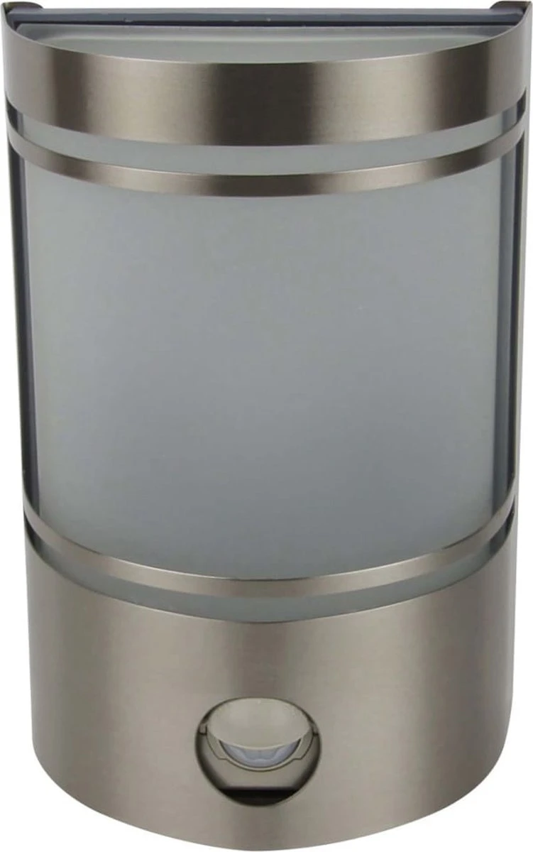 Smartwares Alicante Wandlamp – Roestvrijstaal – Bewegingssensor – E27 fitting - 10.010.26 Smartwares Alicante Wandlamp – Roestvrijstaal – Bewegingssensor – E27 Fitting - 10.010.26 -Tuinmeubelseries Winkel 751x1200 1