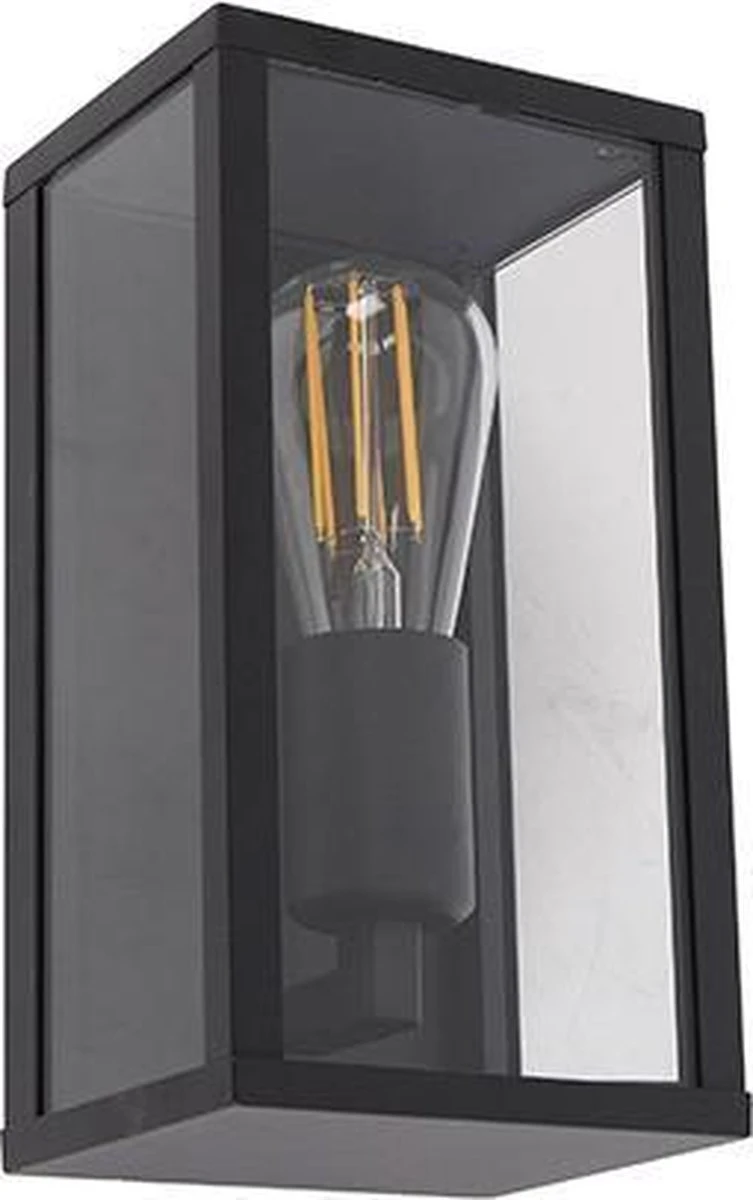 QAZQA charlois - Industriele Wandlamp voor buiten - 1 lichts - D 14 cm - Zwart - Industrieel - Buitenverlichting QAZQA Charlois - Industriele Wandlamp Voor Buiten - 1 Lichts - D 14 Cm - Zwart - Industrieel - Buitenverlichting -Tuinmeubelseries Winkel 753x1200 3