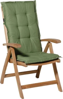 Madison Tuinstoelkussen Hoge Rug Basic Groen -Tuinmeubelseries Winkel 765x1200
