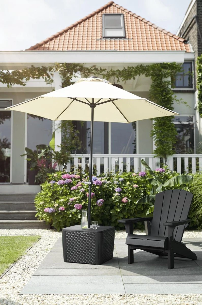 Keter Troy Adirondack Tuinstoel - 81x80x96,5cm - Grafiet Keter Troy Adirondack Tuinstoel - 81x80x96,5cm - Grafiet -Tuinmeubelseries Winkel