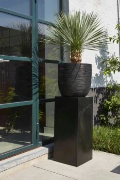 Capi Europe - Bloempot Bol Rib NL - 35x34 - Ivoor - Voor Binnen En Buiten - KOFI932 -Tuinmeubelseries Winkel 799x1200 13