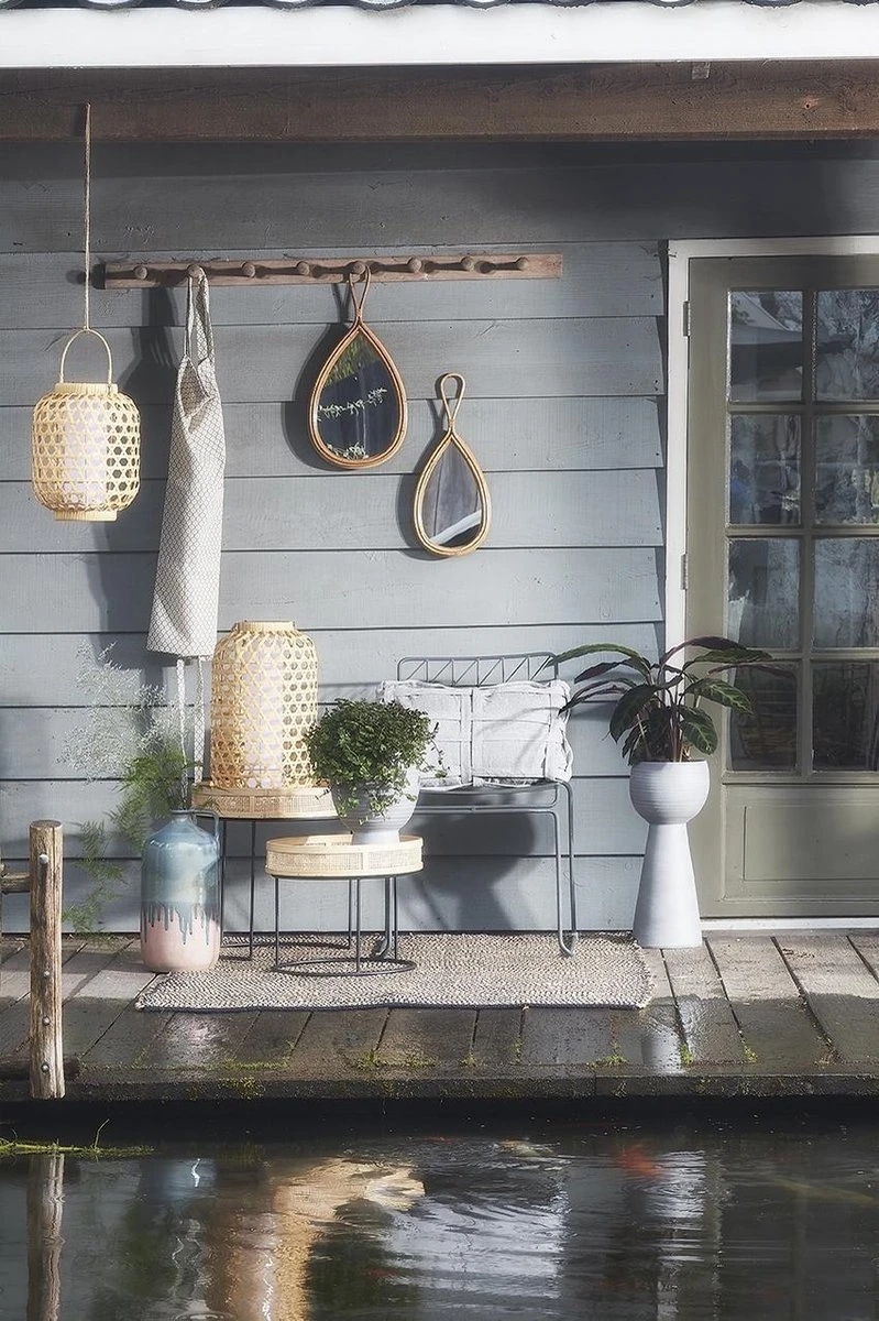 Mica Decorations Leandro Bijzettafel - Set van 2 - H45 x Ø45 cm - Zwart Mica Decorations Leandro Bijzettafel - Set Van 2 - H45 X Ø45 Cm - Zwart -Tuinmeubelseries Winkel 799x1200 2