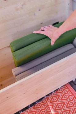 Balkonset 3in1: Bank | Tafel | Opbergruimte. Hout, Medium 95cm. -Tuinmeubelseries Winkel 799x1200 5