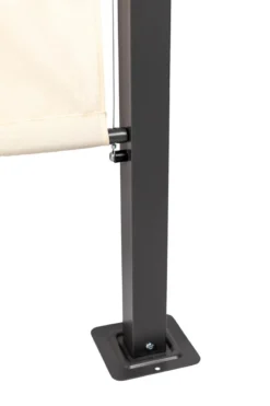 MaxxGarden Pergola - Partytent - Tuinpaviljoen Met één Gesloten Zijkant - 3x3x2,3 M - Cream -Tuinmeubelseries Winkel 799x1200 9