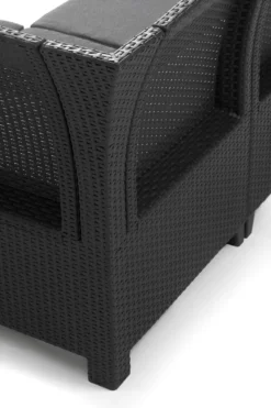 Keter Marie Hoek Loungeset Met Orlando Tafel - 6 Personen - Antraciet -Tuinmeubelseries Winkel 800x1200 2