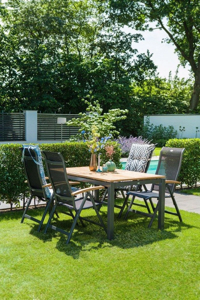 Hartman Alice verstelbare tuinstoel - grijs Hartman Alice Verstelbare Tuinstoel - Grijs -Tuinmeubelseries Winkel 800x1200 22