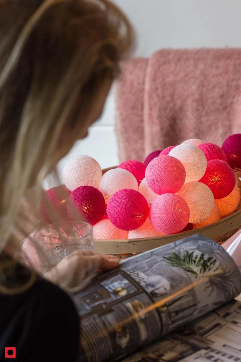 Cotton Ball Lights lichtslinger Pink 20 Lampjes Lus Cotton Ball Lights Lichtslinger Pink 20 Lampjes Lus -Tuinmeubelseries Winkel 800x1200 76