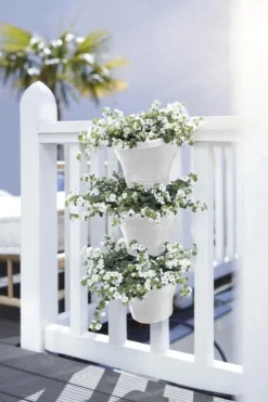 Elho Corsica Vertical Forest 24 - Bloempot Voor Balkonbuiten - Ø 26.7 X H 29.7 Cm - Wit/Wit 8 Elho Corsica Vertical Forest 24 - Bloempot Voor Balkonbuiten - Ø 26.7 X H 29.7 Cm - Wit/Wit -Tuinmeubelseries Winkel 800x1200 83