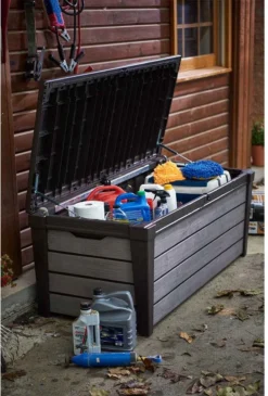 Keter Brushwood Opbergbox - Kussenbox - 455L - 145x69,7x60,3cm - Grafiet 5 Keter Brushwood Opbergbox - Kussenbox - 455L - 145x69,7x60,3cm - Grafiet -Tuinmeubelseries Winkel 813x1200 1