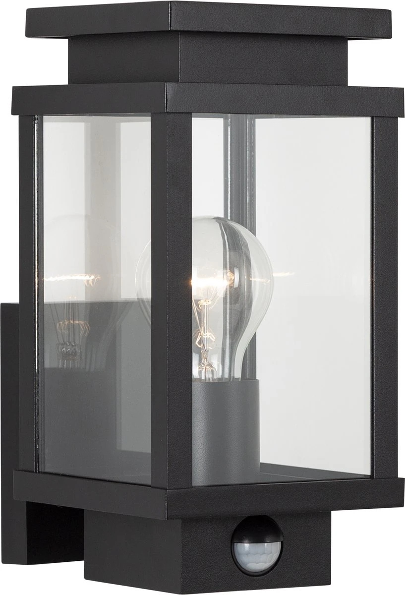 Buitenlamp met bewegingssensor Boston wandlamp zwart Buitenlamp Met Bewegingssensor Boston Wandlamp Zwart -Tuinmeubelseries Winkel