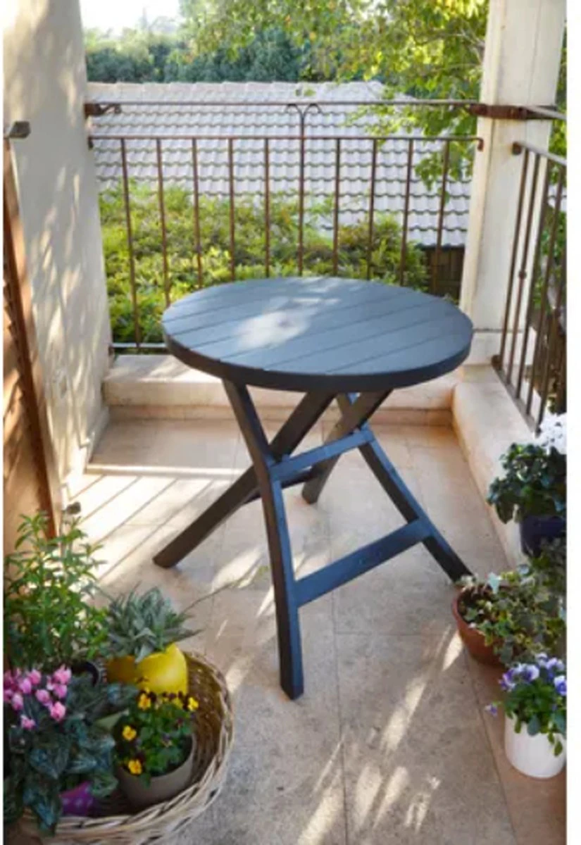 Allibert - Tuintafel - Oregon - Ø 70 cm - Kunststof - Opklapbaar Allibert - Tuintafel - Oregon - Ø 70 Cm - Kunststof - Opklapbaar -Tuinmeubelseries Winkel