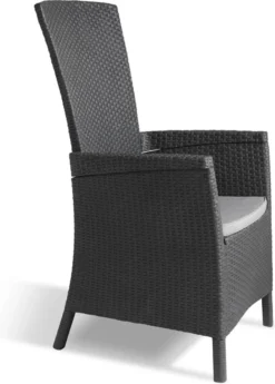 Allibert Vermont Verstelbare Tuinstoel - 64x68x107cm - Grafiet 10 Allibert Vermont Verstelbare Tuinstoel - 64x68x107cm - Grafiet -Tuinmeubelseries Winkel 860x1200