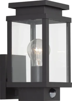 Buitenlamp Met Bewegingssensor Boston Wandlamp Zwart