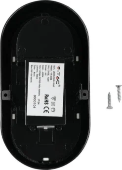 V-Tac Zwarte Ovale LED Plafondlamp Klein -Tuinmeubelseries Winkel 863x1200 2