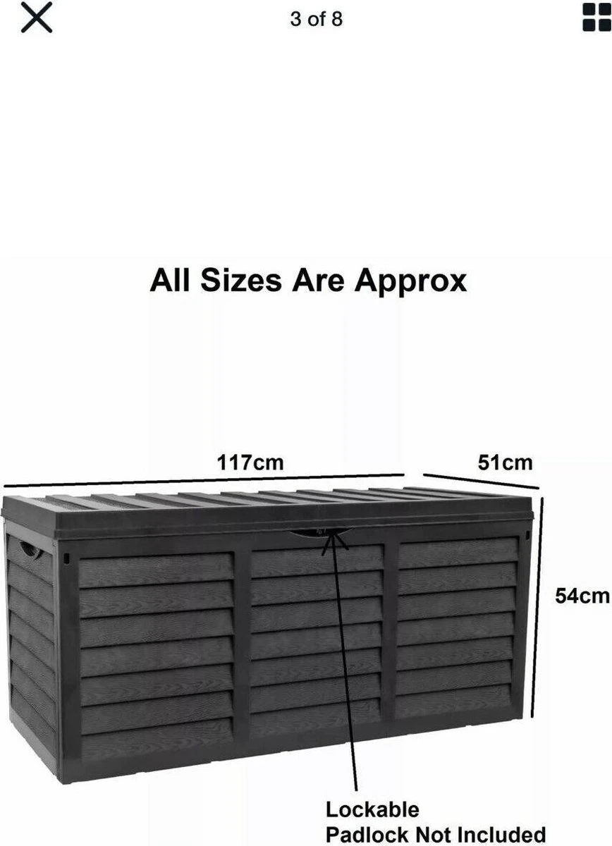 Grote Tuinkussen opbergbox 320l UV-bestendig en winterharde tuinbox met wielen Grote Tuinkussen Opbergbox 320l UV-bestendig En Winterharde Tuinbox Met Wielen -Tuinmeubelseries Winkel 868x1200 1